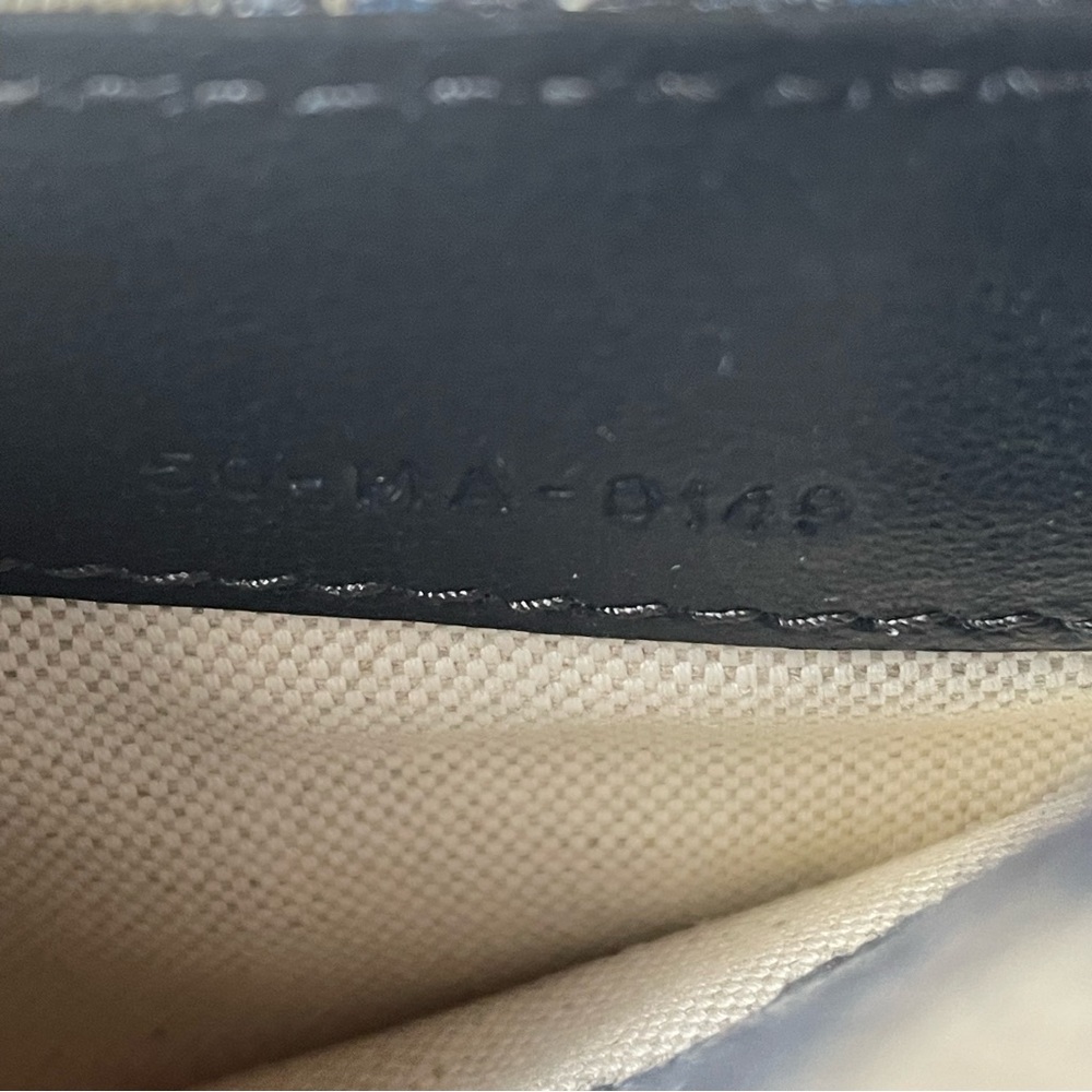 DIOR Blue Oblique Canvas and Leather Saddle Belt Bag 🤍 - Picture 10 of 12